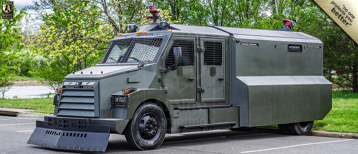 Armored Riot Control Vehicle | Alpine Armoring® USA