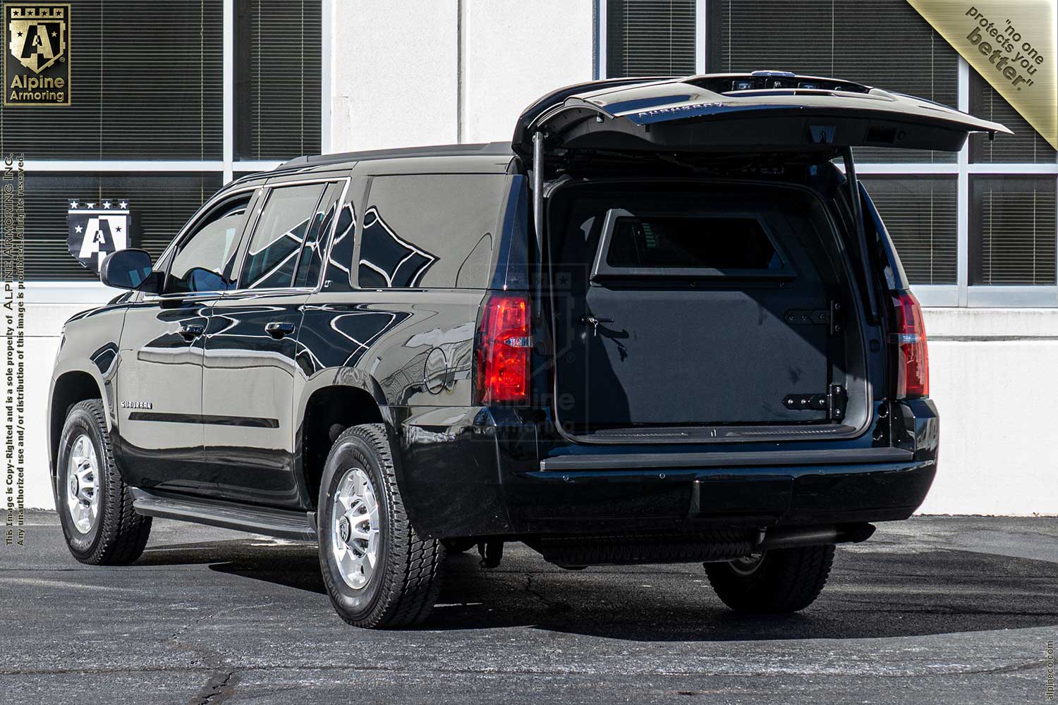New Inventory armored Chevrolet Suburban 3500HD LT Level A11/B7 Exterior & Interior Images VIN:TBD
