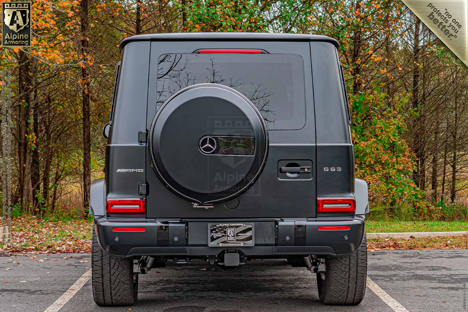 New Inventory armored Mercedes-Benz G63 Level A9/B6+ Exterior & Interior Images VIN:1485