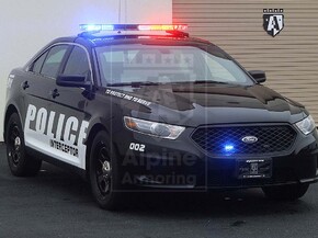 Armored Ford Taurus Police Vehicle PPV | Alpine Armoring® USA
