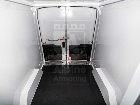 Armored CIT Van | Armored Ford Transit 350 | Alpine Armoring® USA