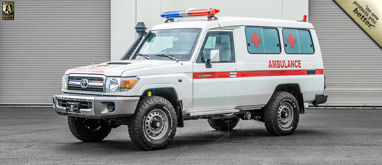 Armored Ambulance TLC 78 - Alpine Armoring® USA